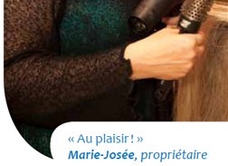 « Au plaisir! », Marie-Josée, propriétaire